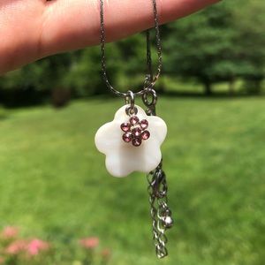 Mother of pearl bracelet and necklace set